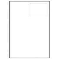 Avery (110 x 76mm) Integrated Single Label Sheet (White) Pack of 1000 Sheets