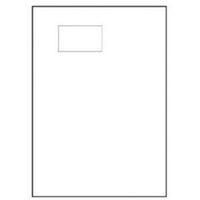 Avery (80 x 45mm) Integrated Single Label Sheet (White) Pack of 1000 Sheets