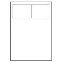 Avery (95 x 65mm) Integrated Double Label Sheet (White) Pack of 1000 Sheets