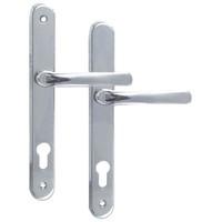 avocet affinty 92mm pz long lever upvc handles 261mm 215mm fixings