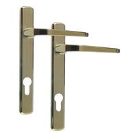 avocet 92 pz corrosion resistant upvc door handles 210mm 120mm fixings