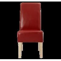 Ava Dining Chairs Set of 2 - Red