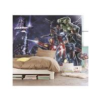 Avengers Citynight Photo Wall Mural 254 x 184cm