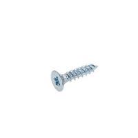 avf zinc effect metal woodscrew dia4mm l20mm pack of 25