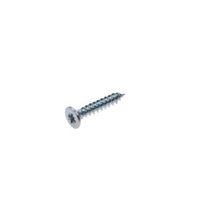 avf zinc effect metal woodscrew dia3mm l16mm pack of 200