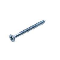 avf zinc effect metal woodscrew dia6mm l65mm pack of 250