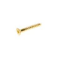 AVF Brass Wood Furniture Screw (Dia)4mm (L)30mm Pack of 25