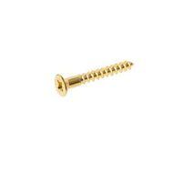 AVF Brass Wood Furniture Screw (Dia)5mm (L)40mm Pack of 25