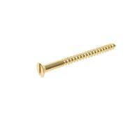 AVF Brass Wood Furniture Screw (Dia)4mm (L)50mm Pack of 25