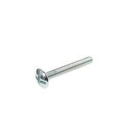 AVF Zinc Effect Steel Wood Furniture Screw (Dia)4mm (L)30mm Pack of 10