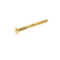 AVF Brass Wood Furniture Screw (Dia)5mm (L)50mm Pack of 25