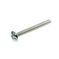 AVF Zinc Effect Steel Wood Furniture Screw (Dia)4mm (L)40mm Pack of 10