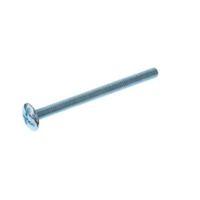 AVF Zinc Effect Steel Wood Furniture Screw (Dia)4mm (L)50mm Pack of 10