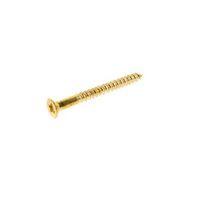 AVF Brass Wood Furniture Screw (Dia)3.5mm (L)40mm Pack of 25