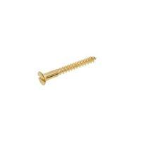 AVF Brass Wood Furniture Screw (Dia)4mm (L)40mm Pack of 25