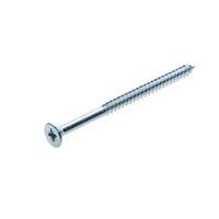 AVF Zinc Effect Metal Woodscrew (Dia)5mm (L)75mm Pack of 250