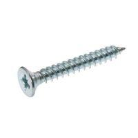 AVF Zinc Effect Metal Woodscrew (Dia)0mm (L)50mm Pack of 1200