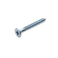 avf zinc effect metal woodscrew dia5mm l40mm pack of 500