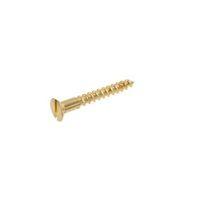 AVF Brass Wood Furniture Screw (Dia)5mm (L)40mm Pack of 25