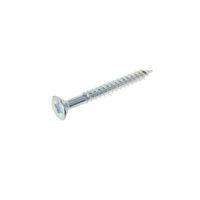 AVF Zinc Effect Metal Woodscrew (Dia)6mm (L)50mm Pack of 25