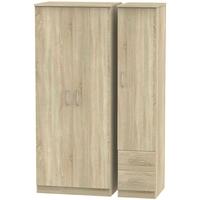 avon bardolino triple wardrobe with 2 drawer