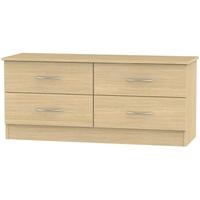 Avon Light Oak Bed Box - 4 Drawer