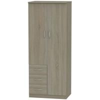 avon darkolino combination wardrobe 2ft 6in