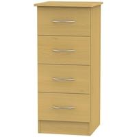 Avon Beech Chest of Drawer - 4 Drawer Locker