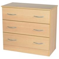 Avon Beech Chest of Drawer - 3 Drawer