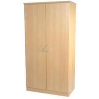 Avon Beech Wardrobe - 2ft 6in Plain Midi