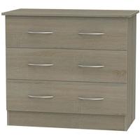 Avon Darkolino Chest of Drawer - 3 Drawer