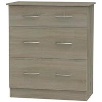 Avon Darkolino Chest of Drawer - 3 Drawer Deep