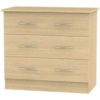 Avon Light Oak Chest of Drawer - 3 Drawer