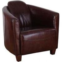 aviator leather chair wooden feet