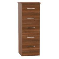 Avon 5 Drawer Tallboy Chest Avon - 5 Drawer tallboy unit - Walnut