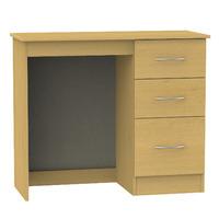 Avon 3 Drawer Dressing Table Avon - 3 Drawer Dressing Table with Large Mirror - Beech