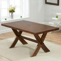 Avignon 165cm Solid Oak Extending Dining Table