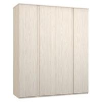 avenue 4 door wardrobe white avola