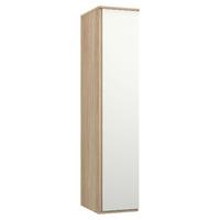 Avenue 1 Door Wardrobe Natural Oak and White