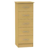 Avon 5 Drawer Tallboy Chest Avon - 5 Drawer tallboy unit - Beech