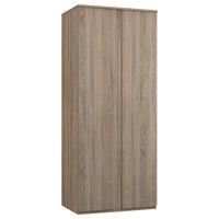 Avenue 2 Door Wardrobe Truffle Brown Oak