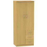 avon 3 drawer combination wardrobe avon combi robe beech