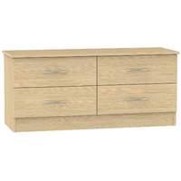 Avon 4 Drawer Bed Box Avon - 4 Drawer Bed Box - Light Oak