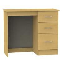 Avon 3 Drawer Dressing Table Avon - 3 Drawer Dressing Table with Large Mirror and Stool - Beech