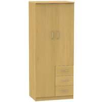 Avon 3 Drawer Combination Wardrobe Avon - Combi Robe - Beech