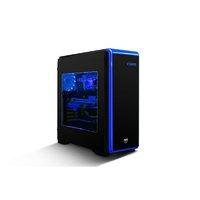 AvP Vision Mid Tower Black Case with Seven coloured Lighting