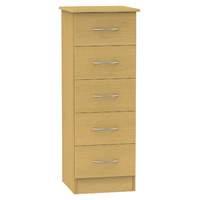 Avon 5 Drawer Tallboy Chest Avon - 5 Drawer tallboy unit - Beech