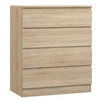 Avenue 4 Drawer Chest Natural Oak