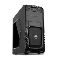 AVP Storm P27 Midi Mesh Gaming Case for Cooling Fan with Window Side Panel - Black