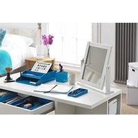Avery CS502 ColorStak Self-Stackable Office Set, 3 Trays and Accessories, 260 x 55 x 320 mm - Blue